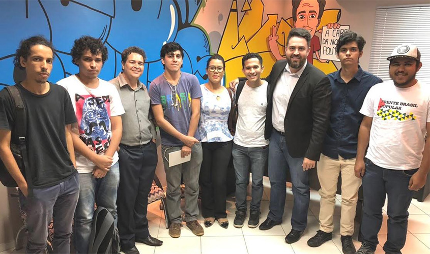 Em reunião com estudantes da Unir deputado Léo Moraes busca soluções para segurança