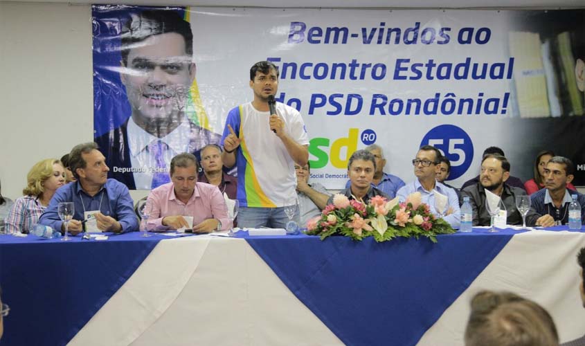 Encontro Estadual do PSD Rondônia reúne 300 pessoas em Ji-Paraná