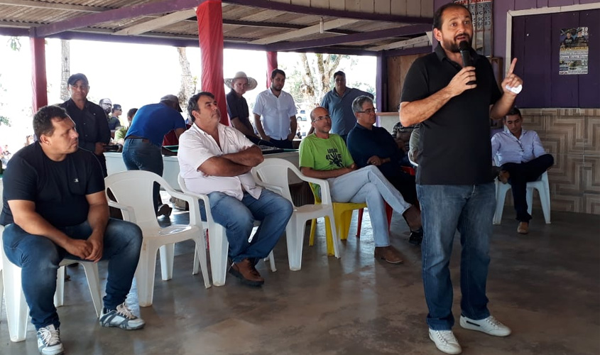Deputado Laerte Gomes atende setor produtivo de São Miguel do Guaporé com emenda de R$ 470 mil 