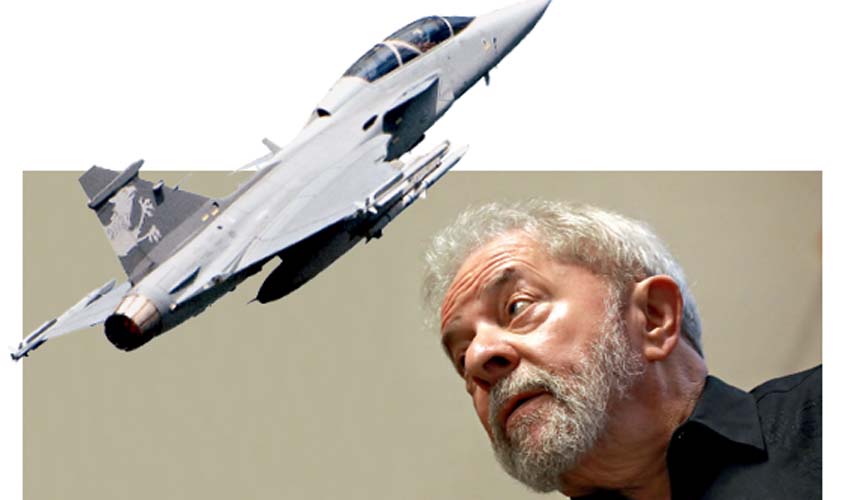Justiça Federal marca para junho depoimento de Lula em caso de caças suecos