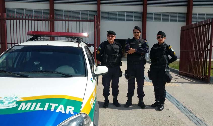 Jogos Escolares de Rondônia são monitorados pela Polícia Militar, em Porto Velho