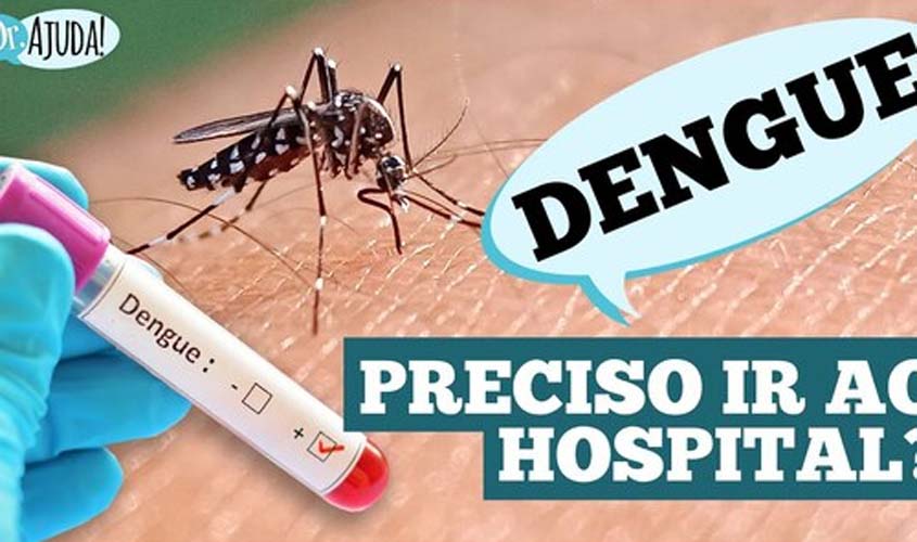 Estou com dengue, o que fazer?