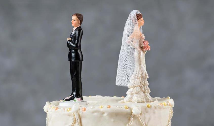 41% dos divórcios em Rondônia ocorrem com menos de cinco anos de casamento