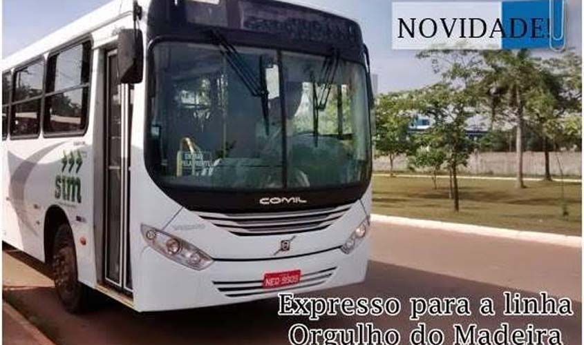Nova linha de ônibus para o Orgulho do Madeira é implantada pela prefeitura