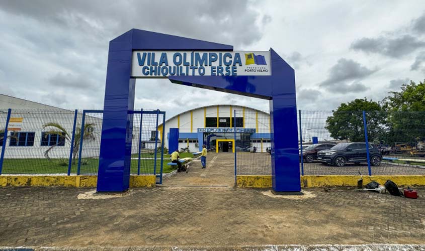 Vila Olímpica Chiquilito Erse será inaugurada no próximo sábado (30)